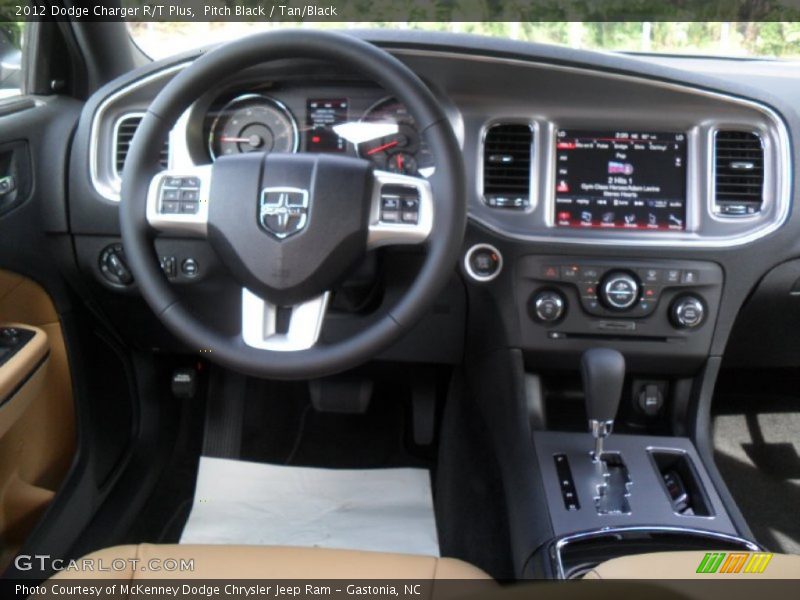 Dashboard of 2012 Charger R/T Plus