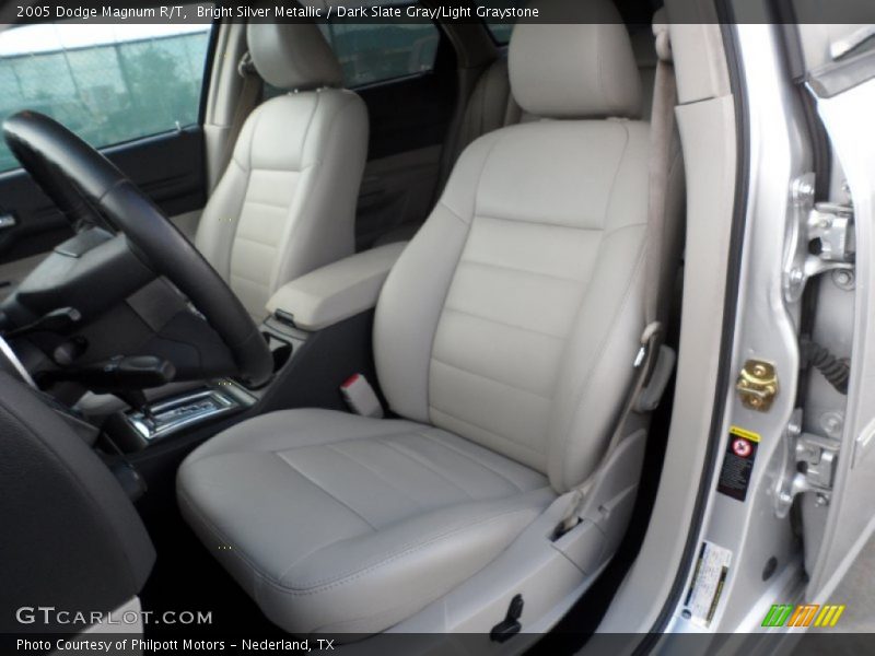 Bright Silver Metallic / Dark Slate Gray/Light Graystone 2005 Dodge Magnum R/T