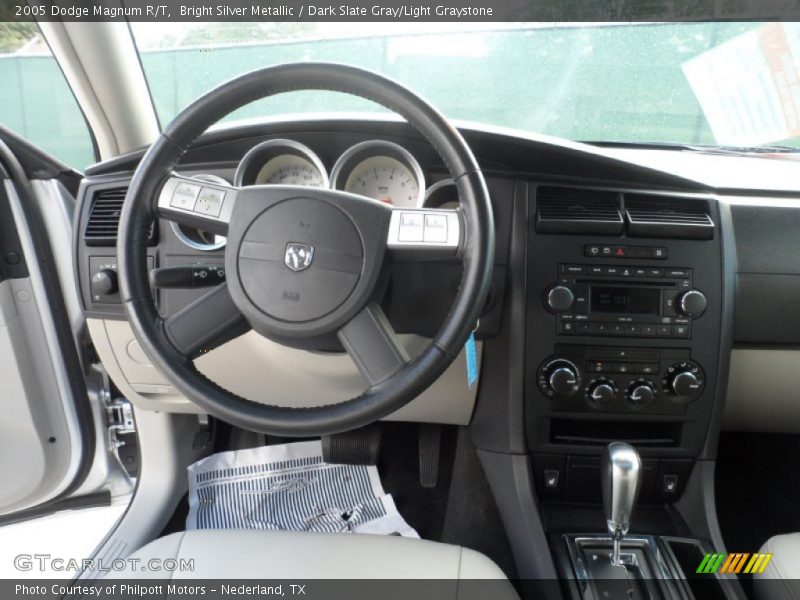 Bright Silver Metallic / Dark Slate Gray/Light Graystone 2005 Dodge Magnum R/T