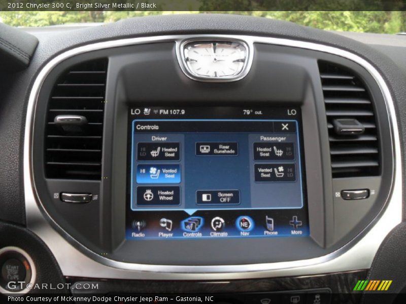 Controls of 2012 300 C