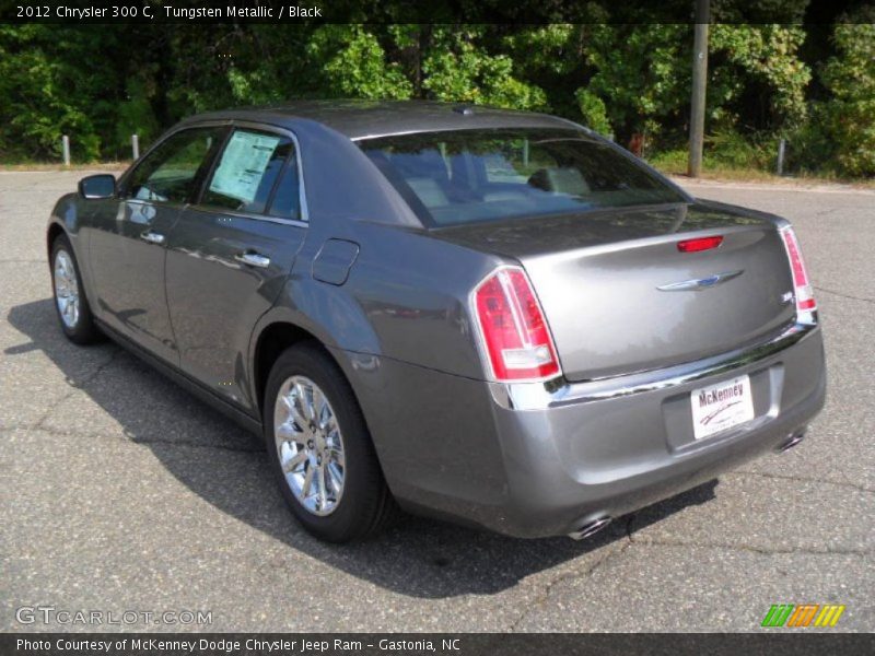 Tungsten Metallic / Black 2012 Chrysler 300 C