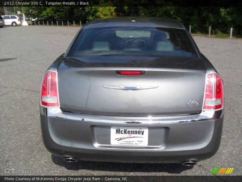 Tungsten Metallic / Black 2012 Chrysler 300 C