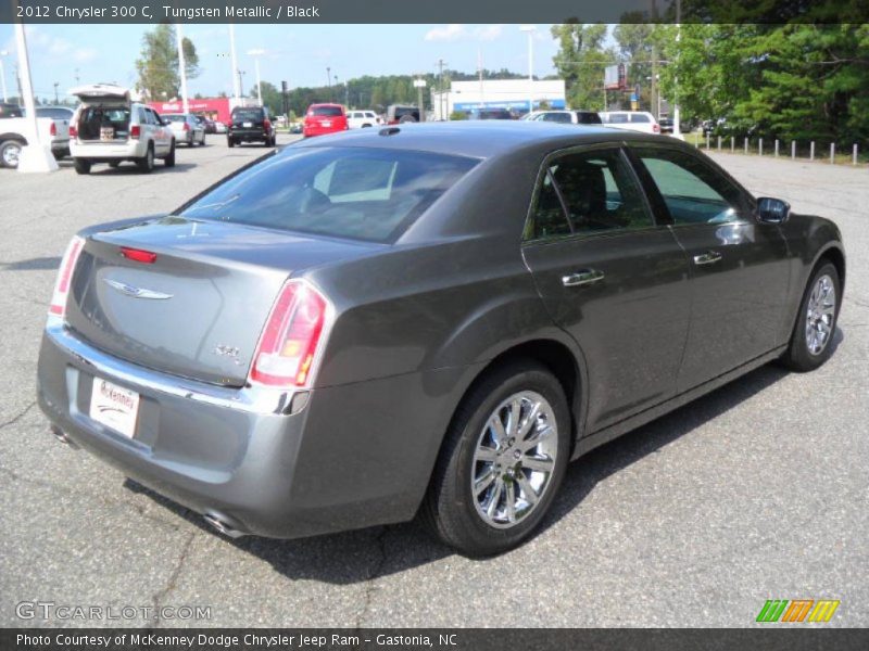 Tungsten Metallic / Black 2012 Chrysler 300 C