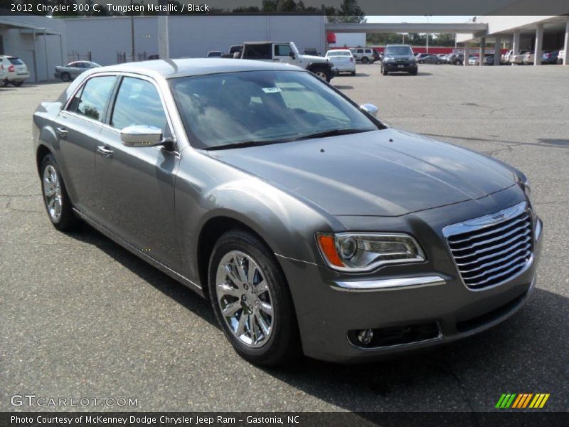 Tungsten Metallic / Black 2012 Chrysler 300 C
