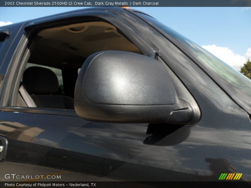 Dark Gray Metallic / Dark Charcoal 2003 Chevrolet Silverado 2500HD LS Crew Cab