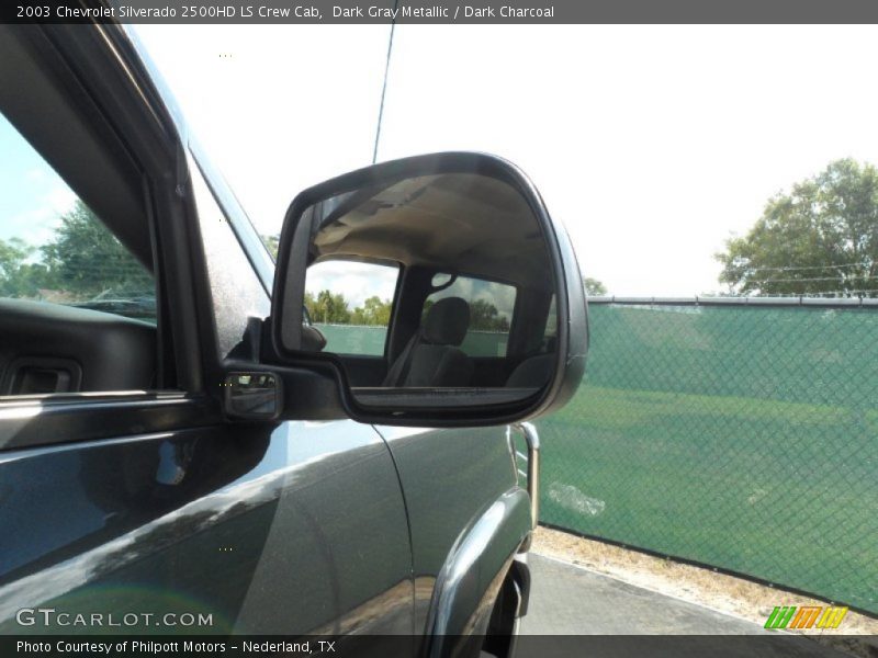 Dark Gray Metallic / Dark Charcoal 2003 Chevrolet Silverado 2500HD LS Crew Cab
