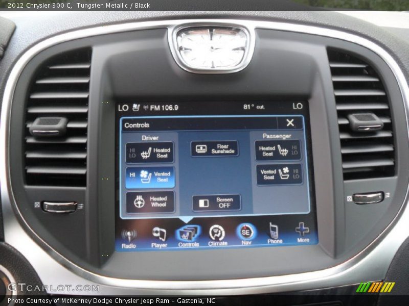 Controls of 2012 300 C