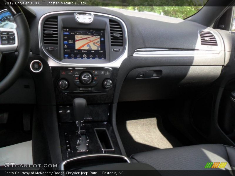 Tungsten Metallic / Black 2012 Chrysler 300 C