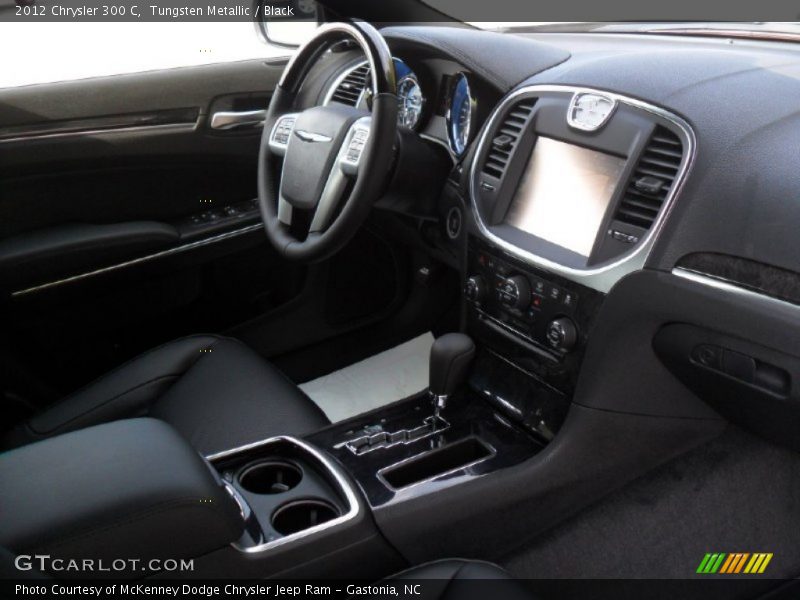 Tungsten Metallic / Black 2012 Chrysler 300 C