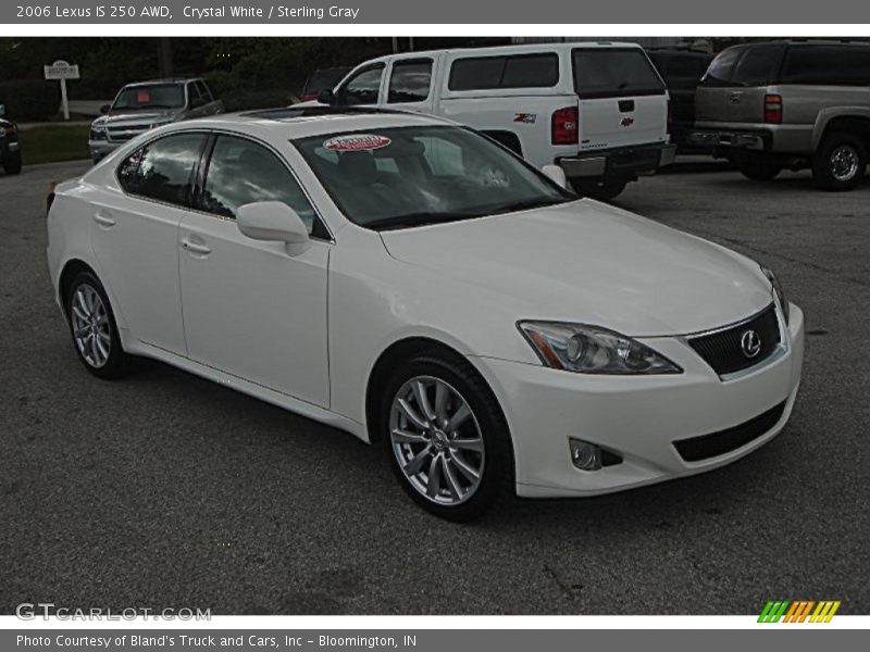 Crystal White / Sterling Gray 2006 Lexus IS 250 AWD