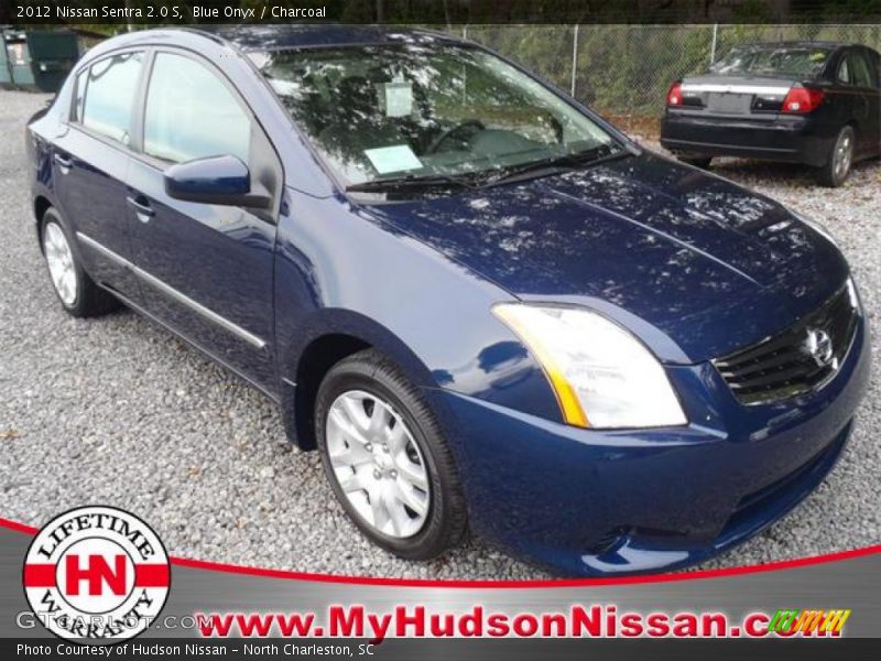 Blue Onyx / Charcoal 2012 Nissan Sentra 2.0 S