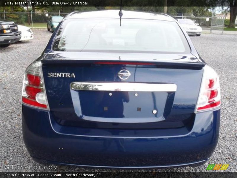 Blue Onyx / Charcoal 2012 Nissan Sentra 2.0 S