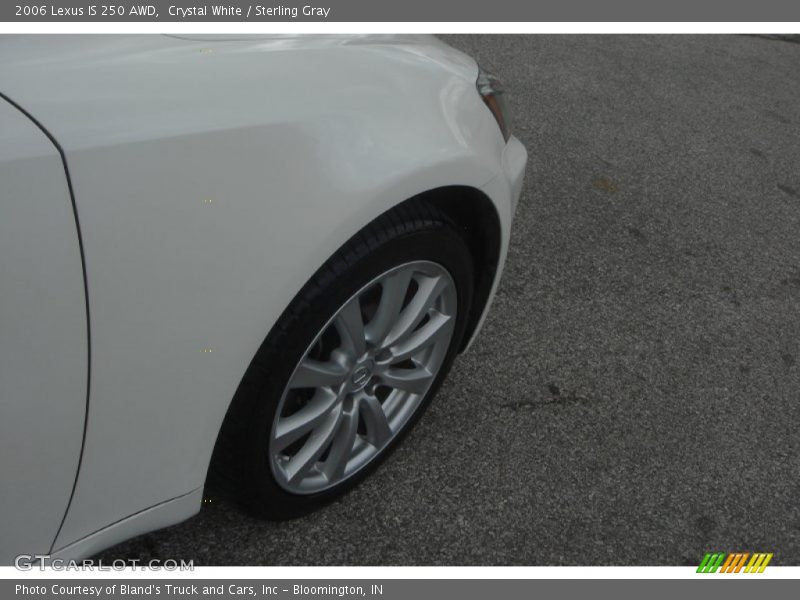 Crystal White / Sterling Gray 2006 Lexus IS 250 AWD