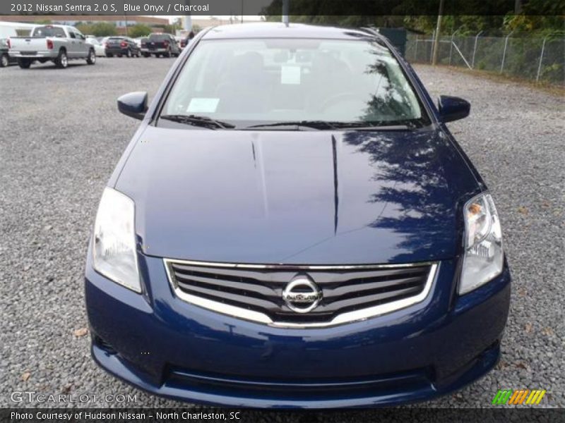 Blue Onyx / Charcoal 2012 Nissan Sentra 2.0 S