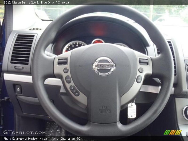 Blue Onyx / Charcoal 2012 Nissan Sentra 2.0 S