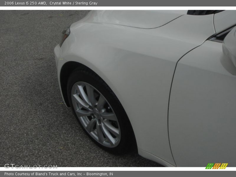 Crystal White / Sterling Gray 2006 Lexus IS 250 AWD