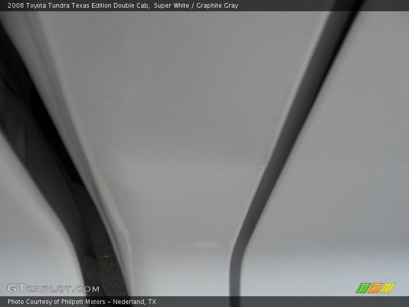 Super White / Graphite Gray 2008 Toyota Tundra Texas Edition Double Cab