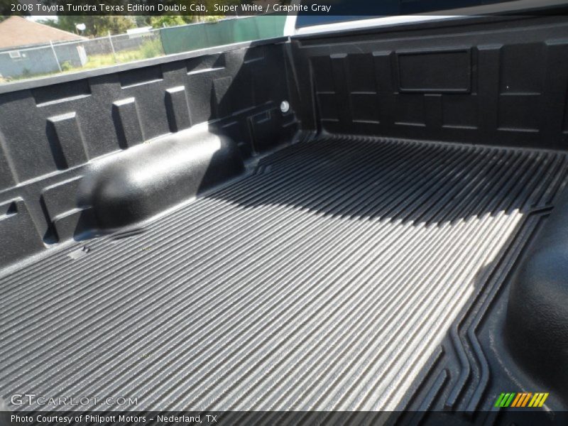 Super White / Graphite Gray 2008 Toyota Tundra Texas Edition Double Cab