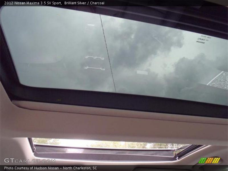 Brilliant Silver / Charcoal 2012 Nissan Maxima 3.5 SV Sport