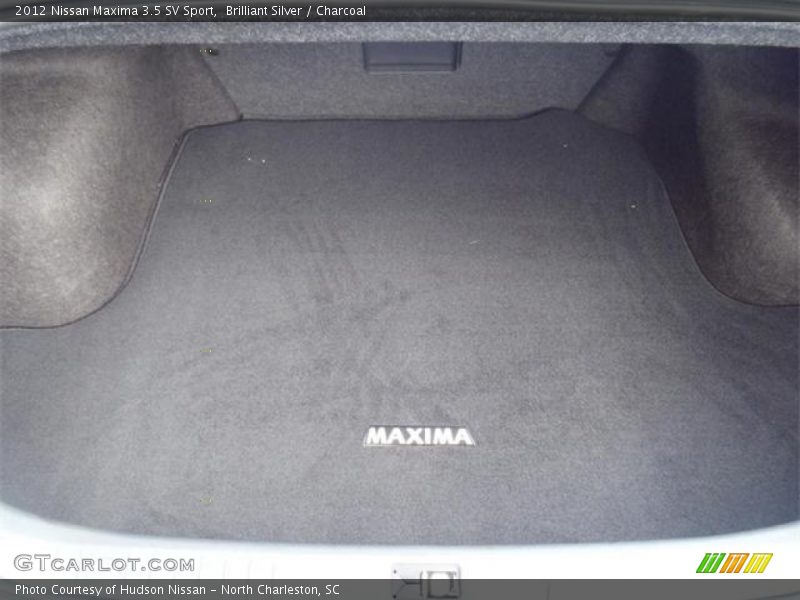 Brilliant Silver / Charcoal 2012 Nissan Maxima 3.5 SV Sport