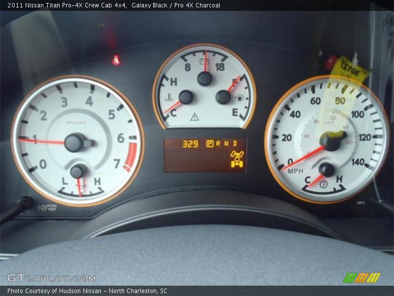  2011 Titan Pro-4X Crew Cab 4x4 Pro-4X Crew Cab 4x4 Gauges