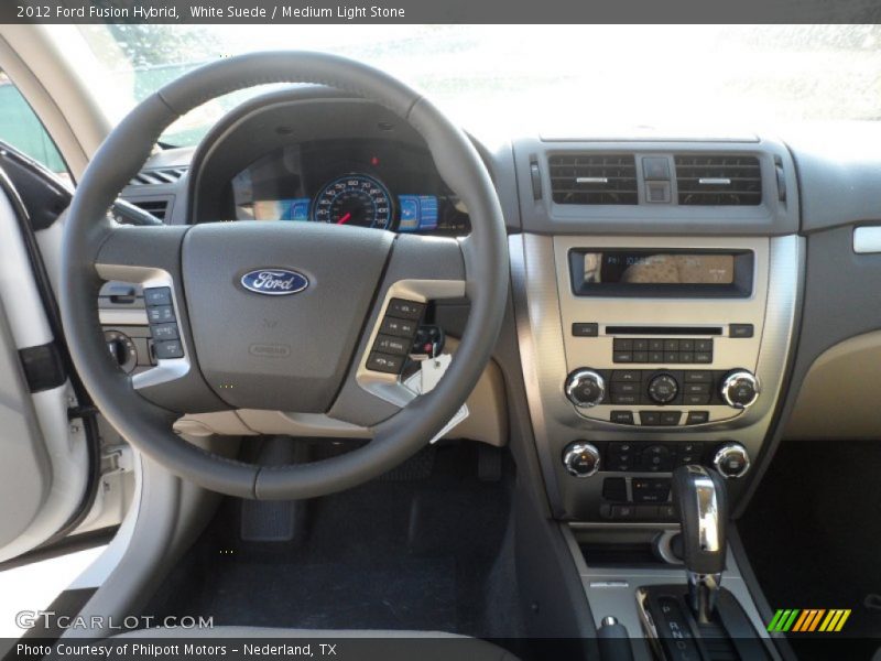 Dashboard of 2012 Fusion Hybrid