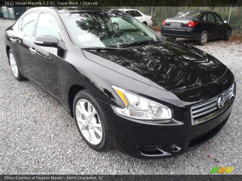 Super Black / Charcoal 2012 Nissan Maxima 3.5 SV