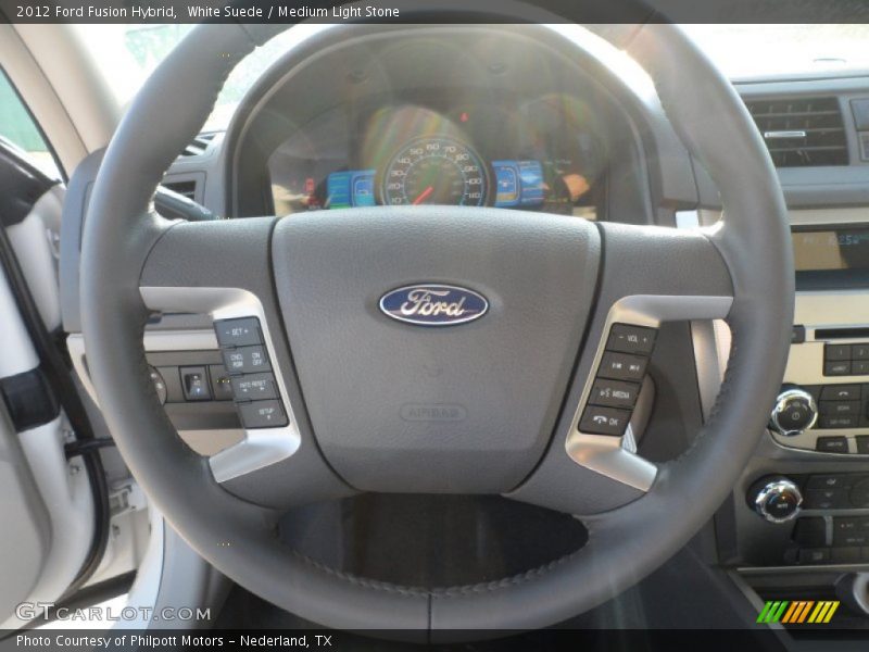  2012 Fusion Hybrid Steering Wheel