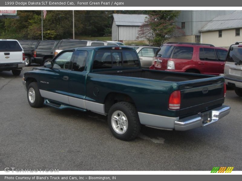 Forest Green Pearl / Agate 1999 Dodge Dakota SLT Extended Cab