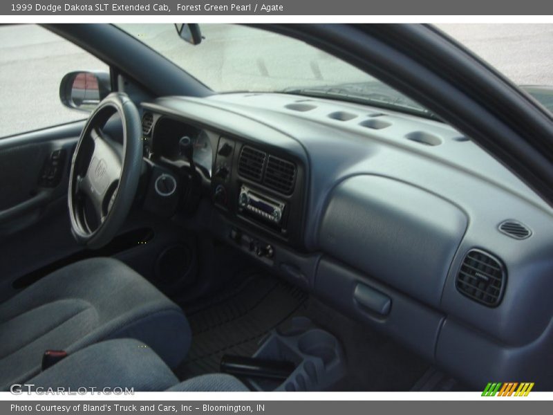 Forest Green Pearl / Agate 1999 Dodge Dakota SLT Extended Cab