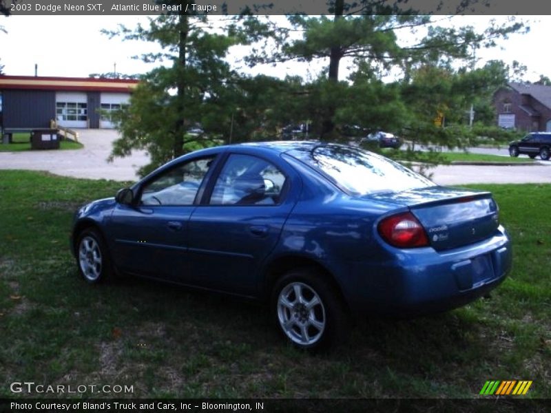 Atlantic Blue Pearl / Taupe 2003 Dodge Neon SXT