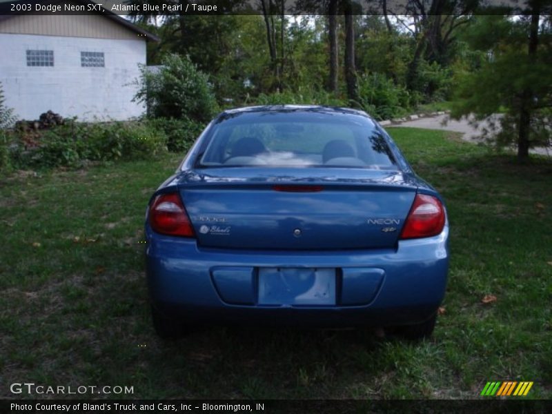 Atlantic Blue Pearl / Taupe 2003 Dodge Neon SXT