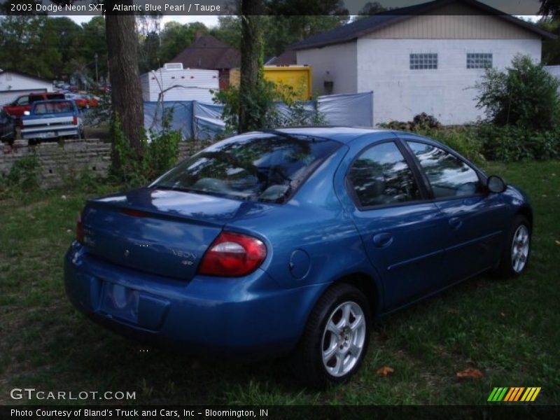 Atlantic Blue Pearl / Taupe 2003 Dodge Neon SXT