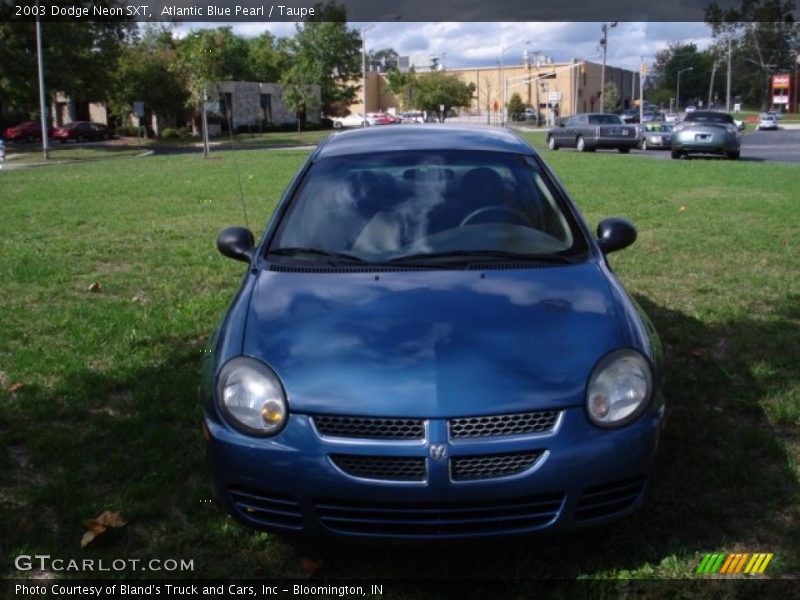 Atlantic Blue Pearl / Taupe 2003 Dodge Neon SXT
