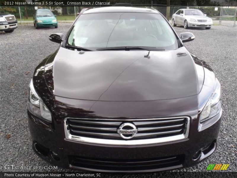 Crimson Black / Charcoal 2012 Nissan Maxima 3.5 SV Sport