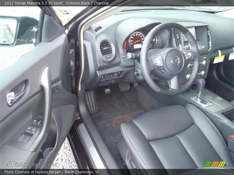 Crimson Black / Charcoal 2012 Nissan Maxima 3.5 SV Sport
