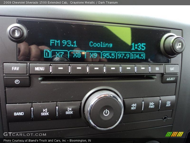 Audio System of 2009 Silverado 1500 Extended Cab