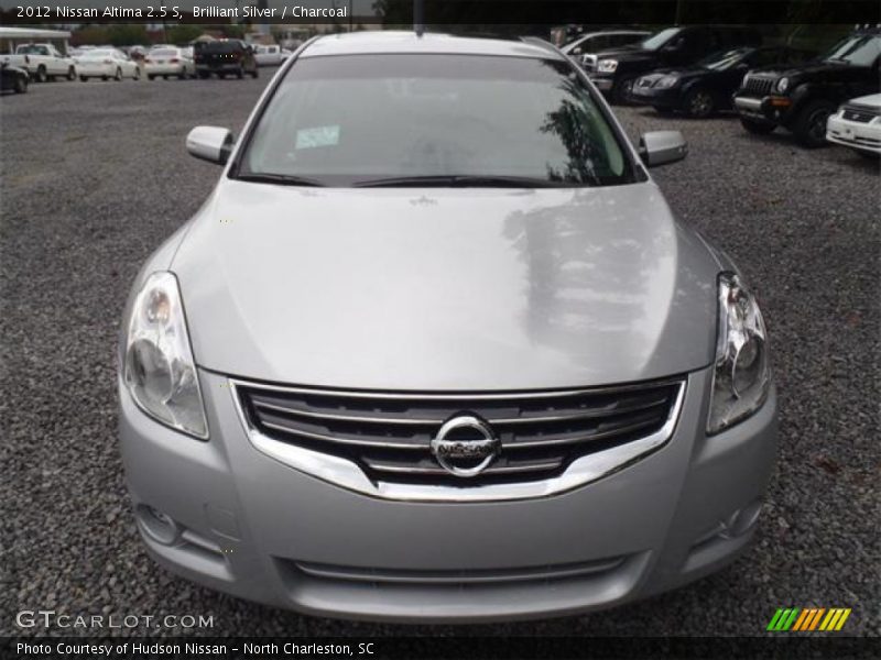 Brilliant Silver / Charcoal 2012 Nissan Altima 2.5 S