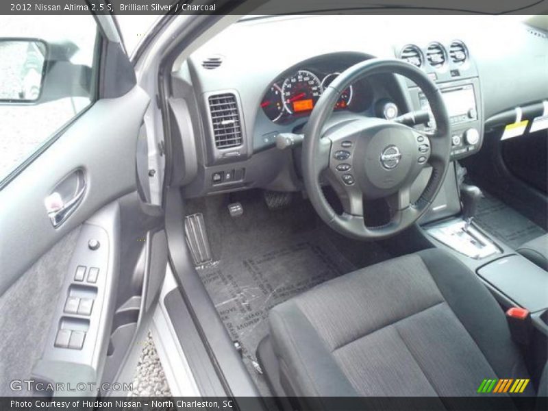 Brilliant Silver / Charcoal 2012 Nissan Altima 2.5 S