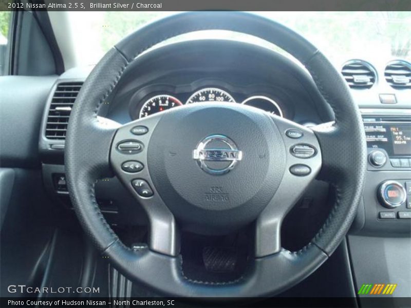 Brilliant Silver / Charcoal 2012 Nissan Altima 2.5 S