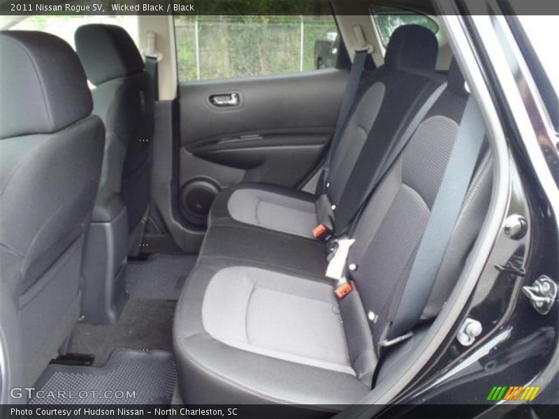 Wicked Black / Black 2011 Nissan Rogue SV