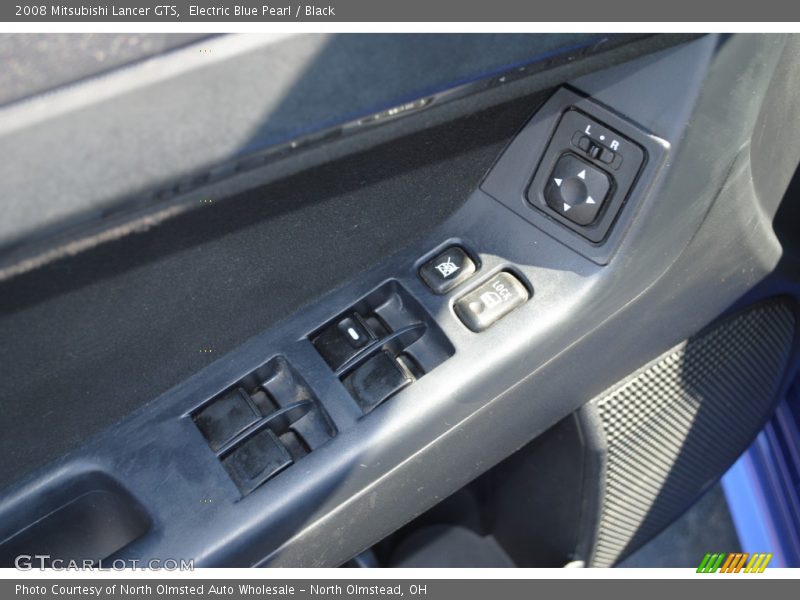 Electric Blue Pearl / Black 2008 Mitsubishi Lancer GTS