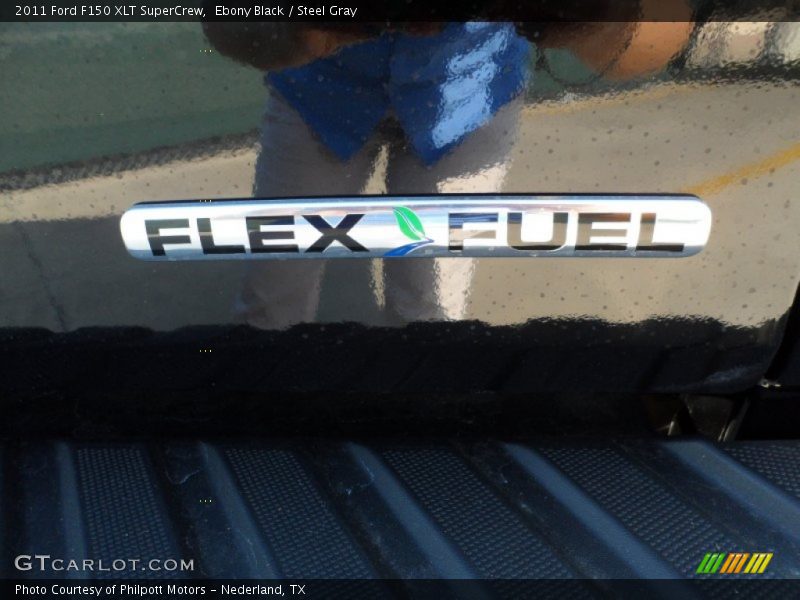 Ebony Black / Steel Gray 2011 Ford F150 XLT SuperCrew