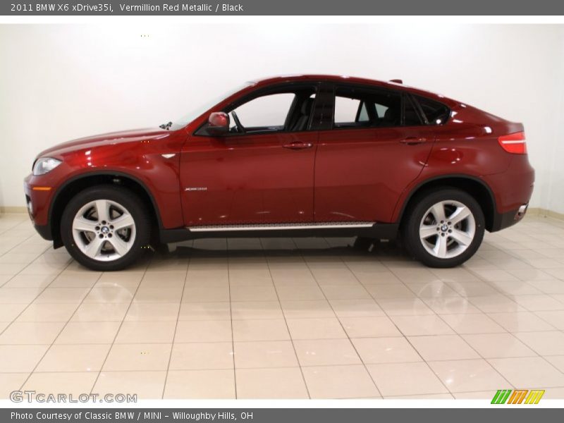 2011 X6 xDrive35i Vermillion Red Metallic