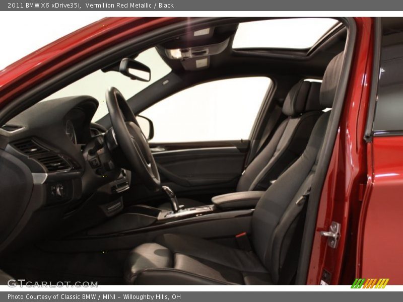  2011 X6 xDrive35i Black Interior