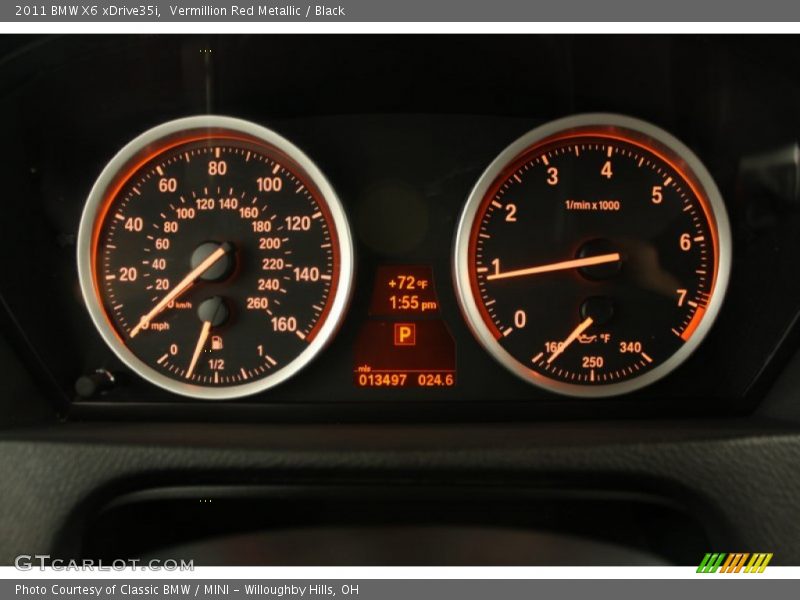  2011 X6 xDrive35i xDrive35i Gauges