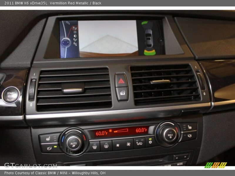Vermillion Red Metallic / Black 2011 BMW X6 xDrive35i