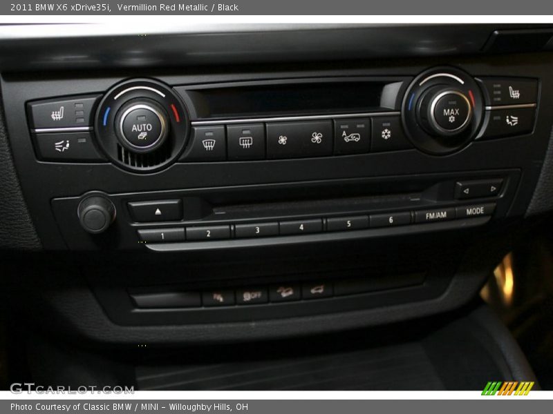 Controls of 2011 X6 xDrive35i