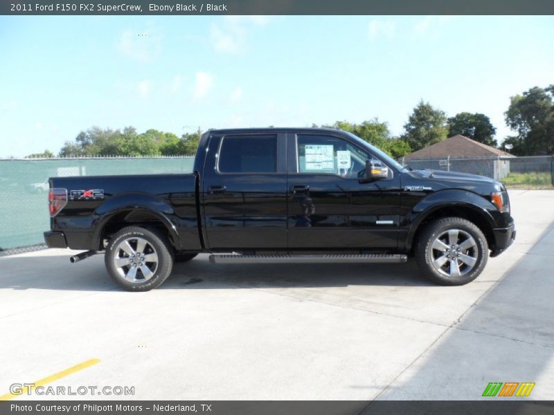 Ebony Black / Black 2011 Ford F150 FX2 SuperCrew