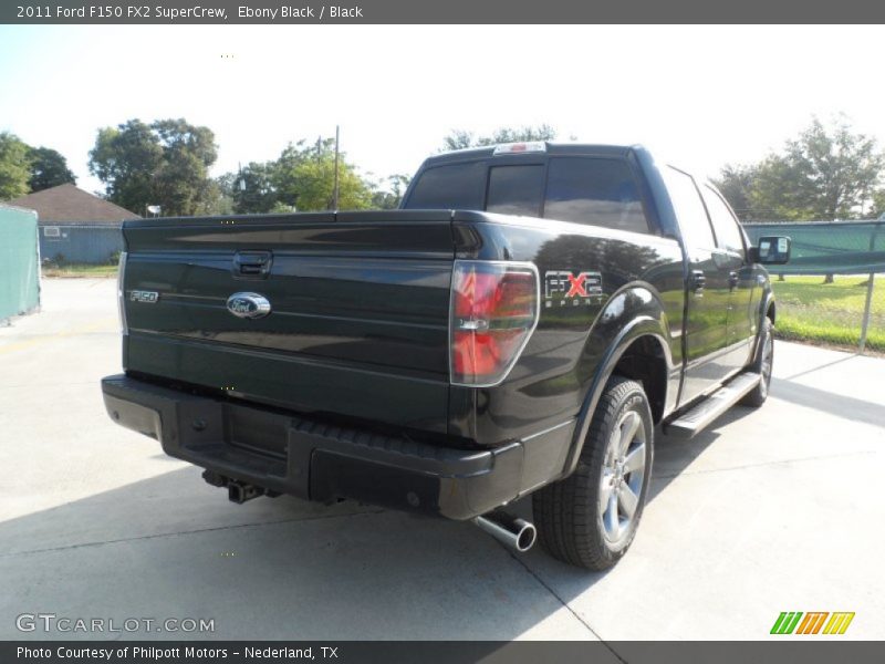 Ebony Black / Black 2011 Ford F150 FX2 SuperCrew